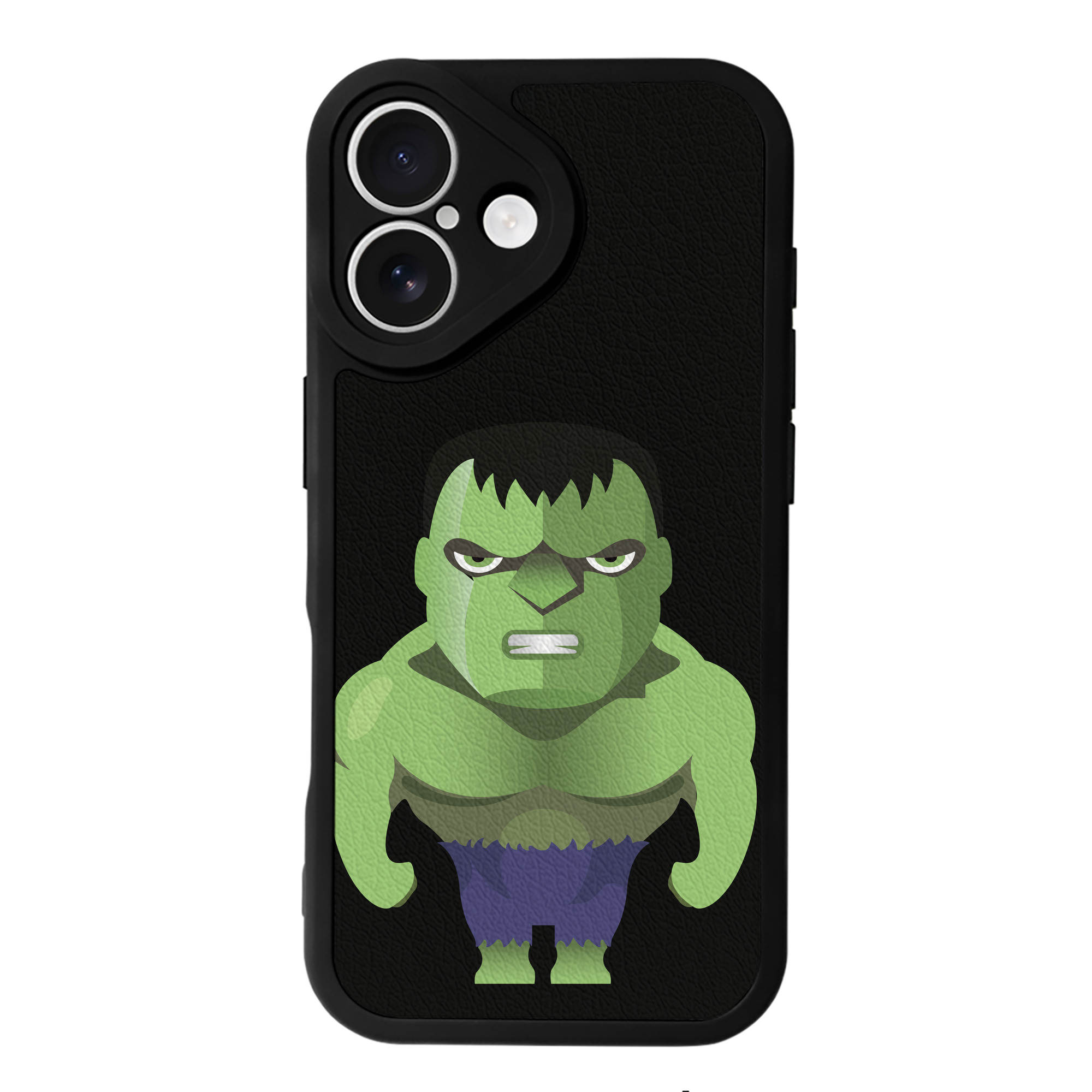 （画像用） アベンジャーズ The Avengers 【iPhone 16シリーズ対応】シリコンスマホケース（レザー調） 材質：シリコン